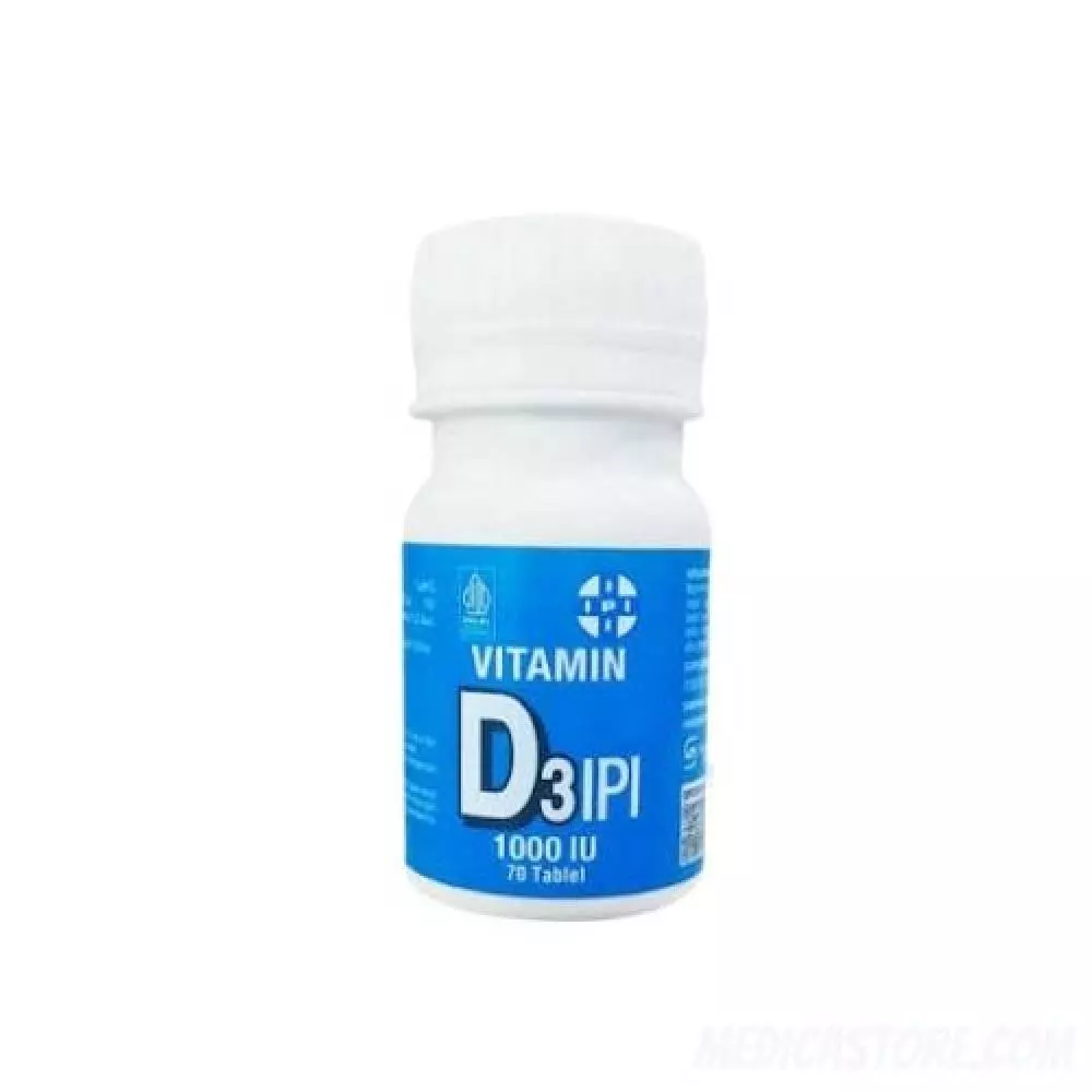 IPI Vitamin D3 1000 IU Tablet 70'S