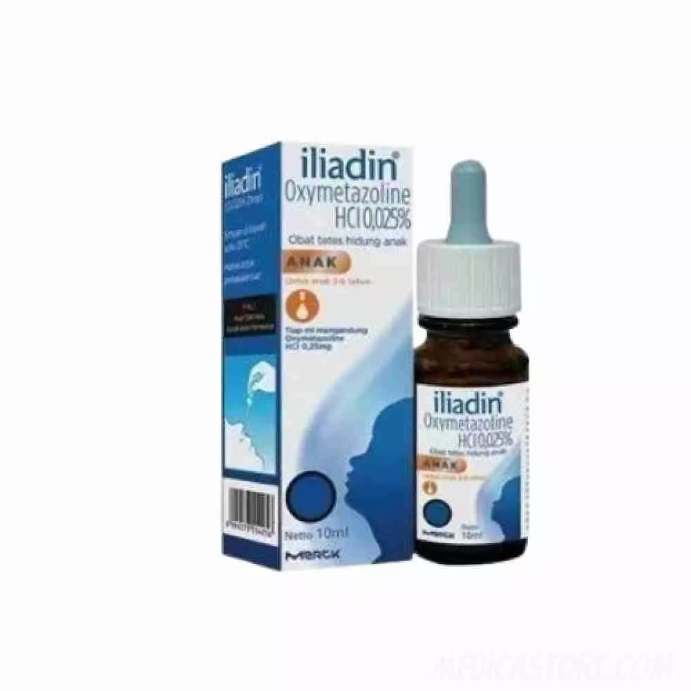 Iliadin 0.025% Nasal Drops 10 ml