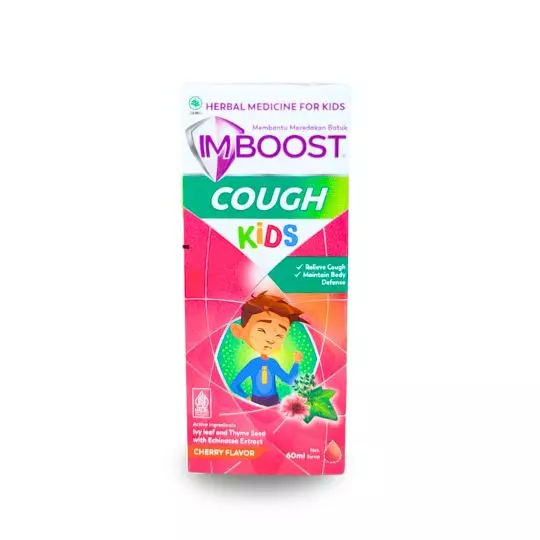 Imboost Cough Kids Sirup 60 ml Cherry Flavour