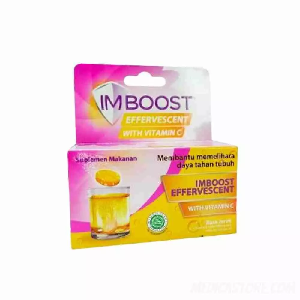 Imboost Effervescent Rasa Jeruk 8 Tablet