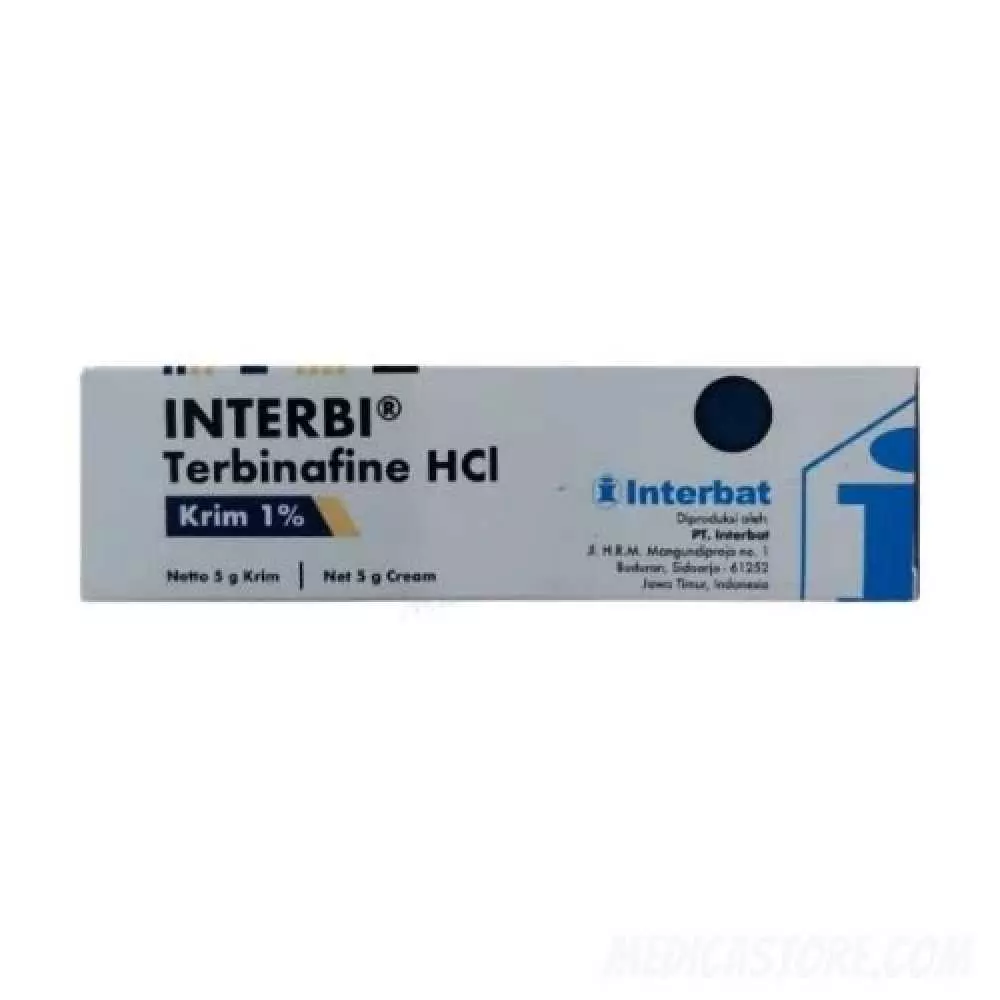 Interbi 10 mg Krim 5 g