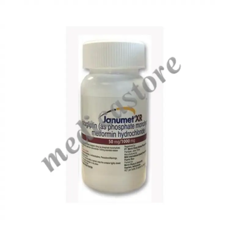 Janumet XR 50 mg/1000 mg Tablet