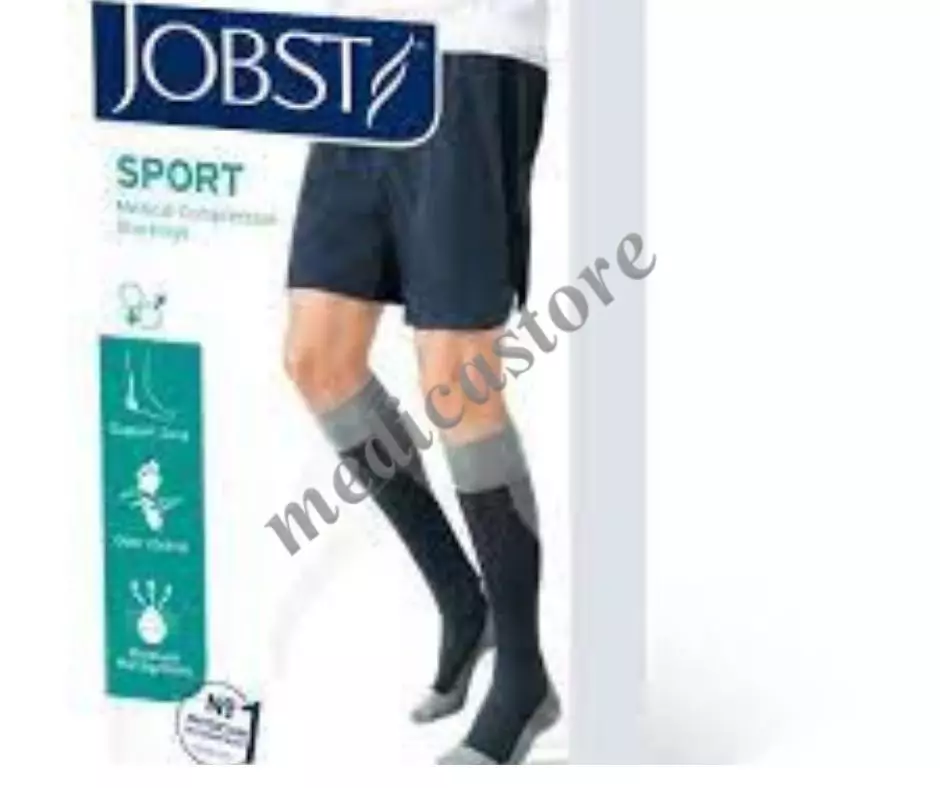 JOBST FOR MAN 20-30/KNEE/BLACK/S