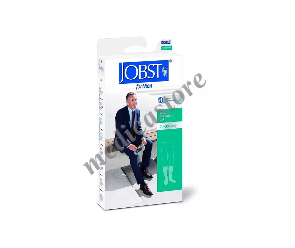 JOBST FOR MAN 20-30/KNEE/BLACK/M