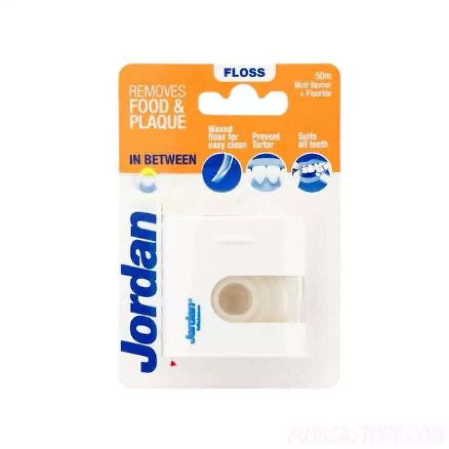 Jordan Floss in Between Removes Food & Plaque 50 meter