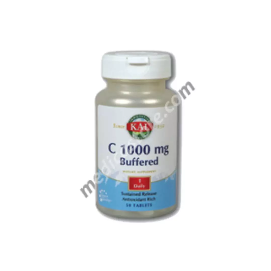 KAL C 1000 MG BUFFERED 50's