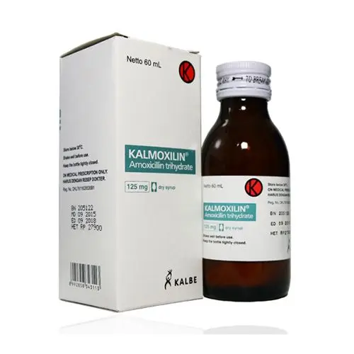 KALMOXILIN DRY SYRUP 125 MG