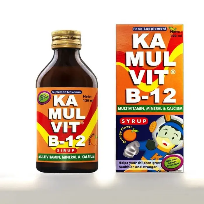 KAMULVIT B12 SYRUP 120 ML