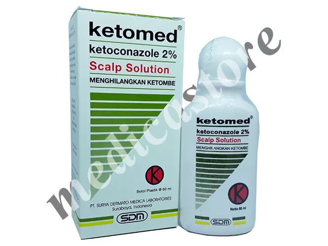 Ketomed 2% Scalp Solution 60 ml