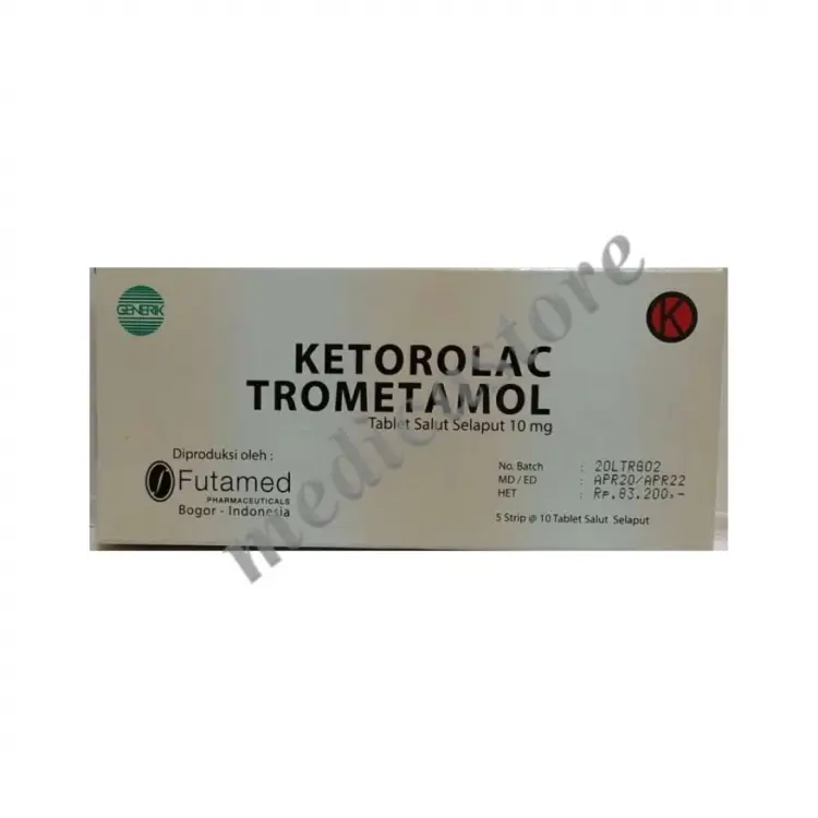 KETOROLAC TABLET SALUT SELAPUT 10 MG