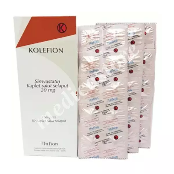 KOLEFION KAPLET SALUT SELAPUT 20 MG