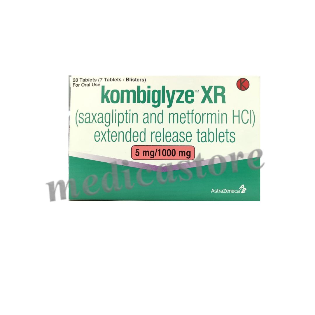 Kombiglyze XR 5 Mg/1000 MG Tablet