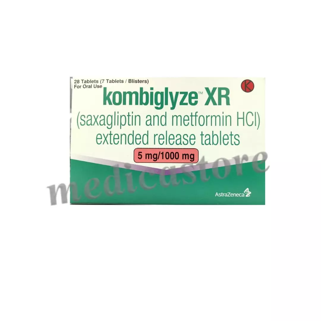 KOMBIGLYZE XR 5MG/1000MG