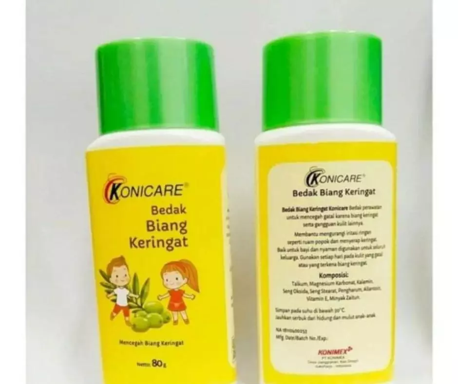 KONICARE BEDAK BIANG KERINGAT 80 GR