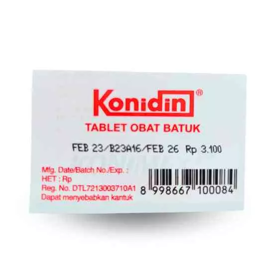 Konidin Tablet