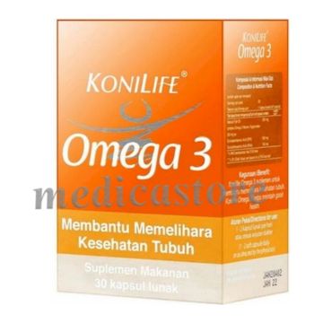 Konilife Omega 3 Kapsul Lunak 30's