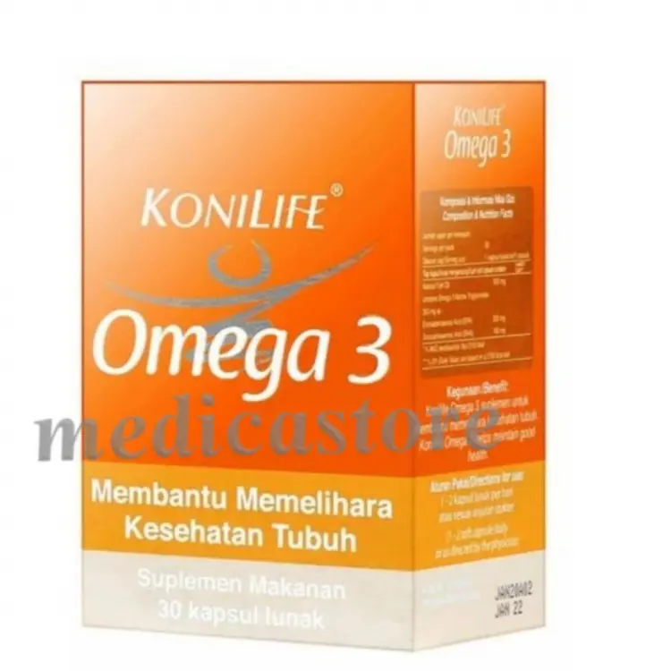 KONILIFE OMEGA 3 KAPSUL LUNAK 30'S