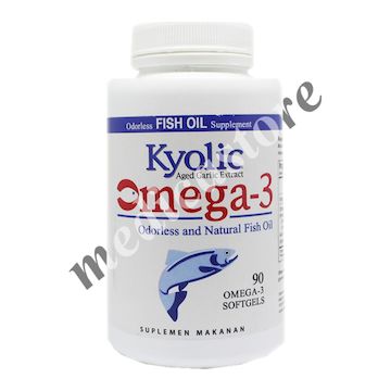 Kyolic Aged Garlic Omega 3 90 Softgels