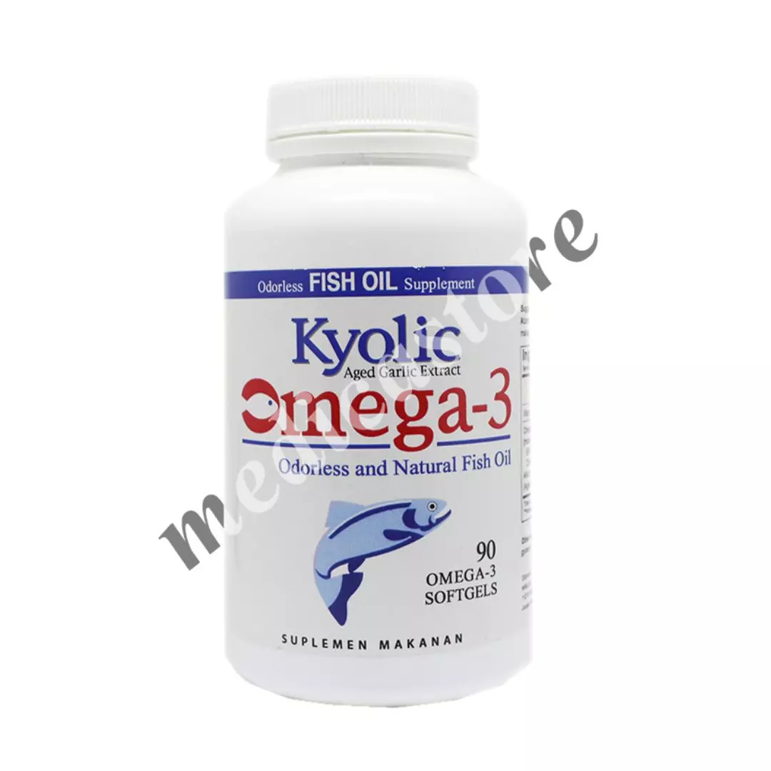 KYOLIC AGED GARLIC OMEGA 3 90 SOFTGELS