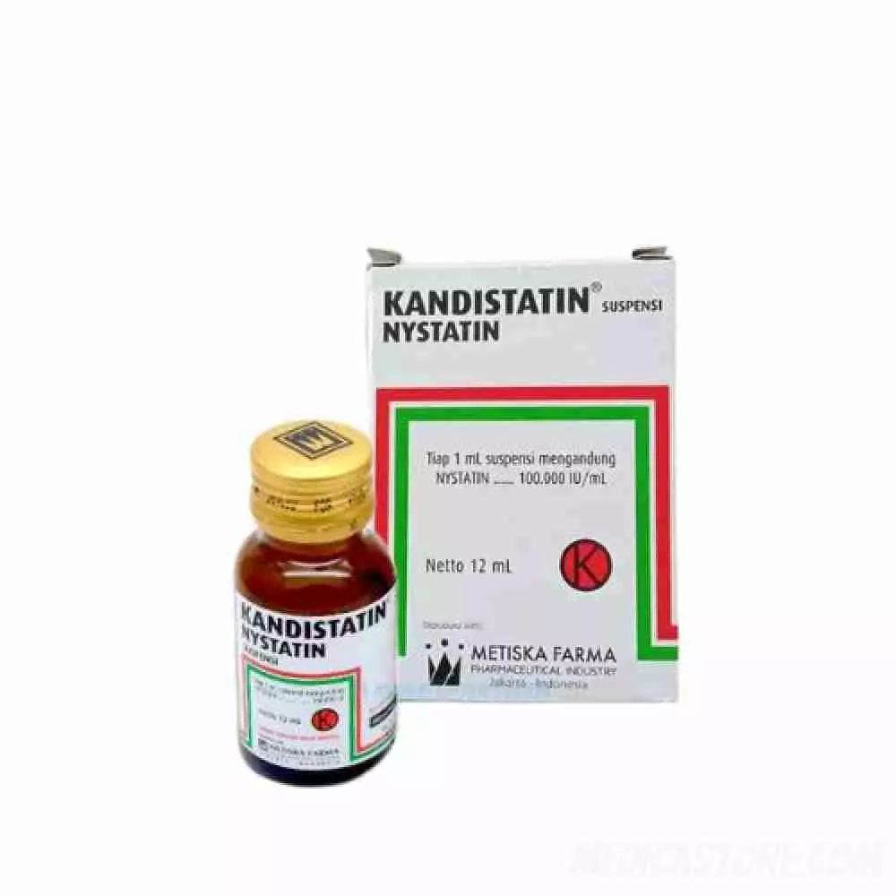 Kandistatin Suspensi 100.000 IU 12 ml