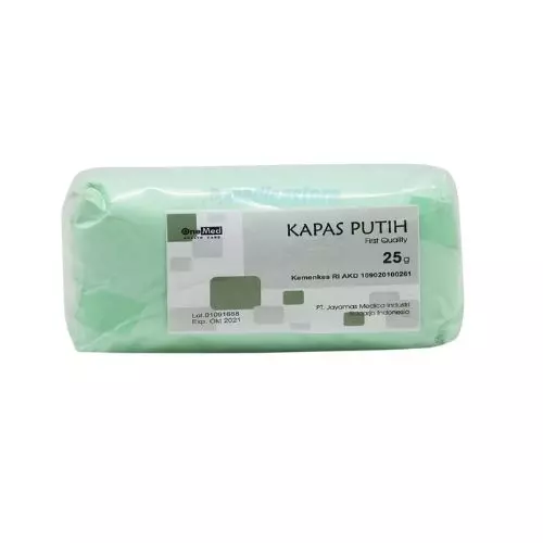 Kapas Putih Pembalut 25g ONEMED