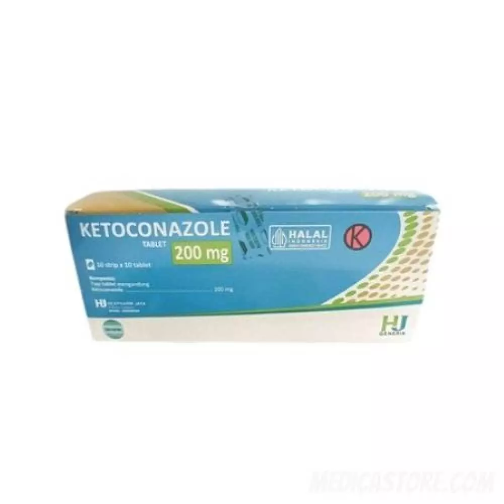 Ketoconazole 200 mg Tablet (HJ)
