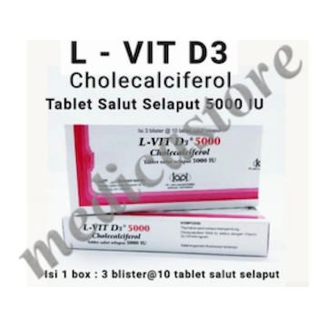 L-VIT D3 TABLET 5000 IU