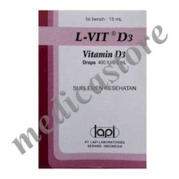 L-VIT D3 DROPS 15 ML