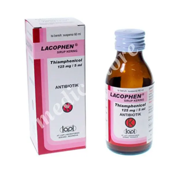 LACOPHEN DRY SYRUP 125MG 60ML