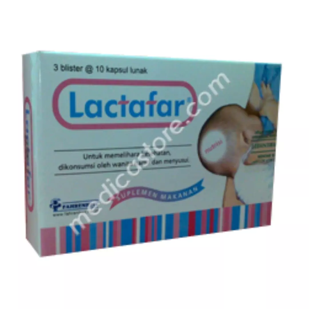 LACTAFAR KAPSUL LUNAK 30'S