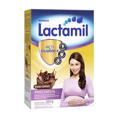 LACTAMIL PREGNASIS ACTI DUOBIO COKLAT 200 GR