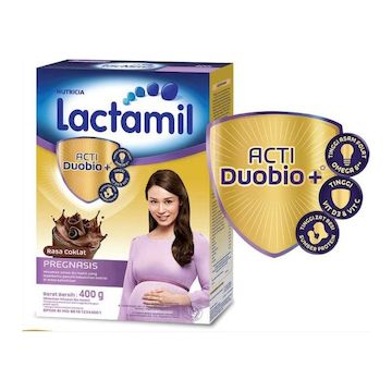 Lactamil Pregnasis Acti Duobio Coklat 400 GR
