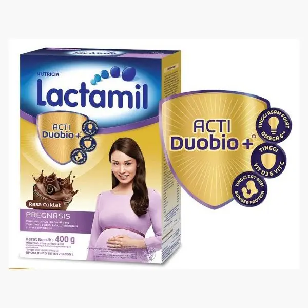 LACTAMIL PREGNASIS ACTI DUOBIO COKLAT 400 GR