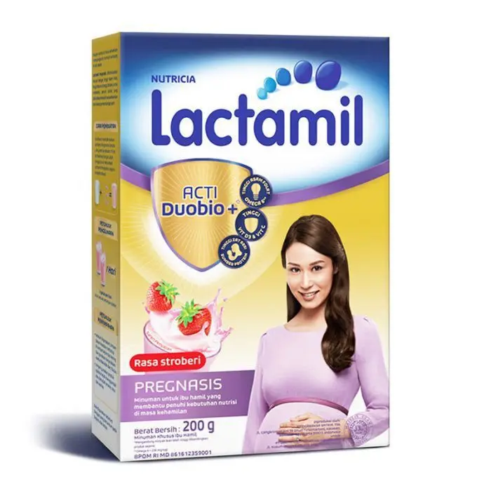 LACTAMIL PREGNASIS STRAWBERRY 200 GR