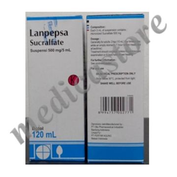 Lanpepsa Sucralfate Suspensi 120 ML