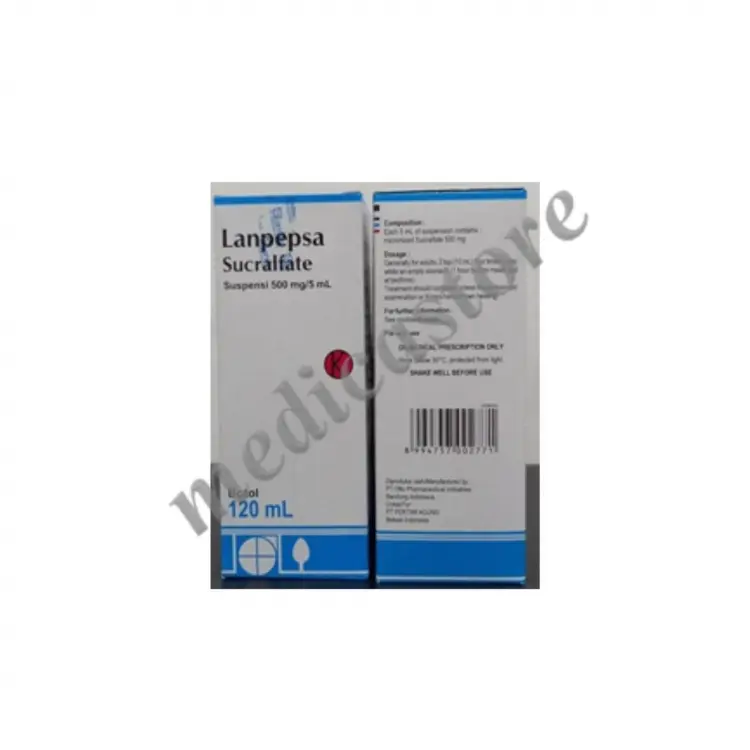 LANPEPSA SUCRALFATE SUSPENSI 120 ML