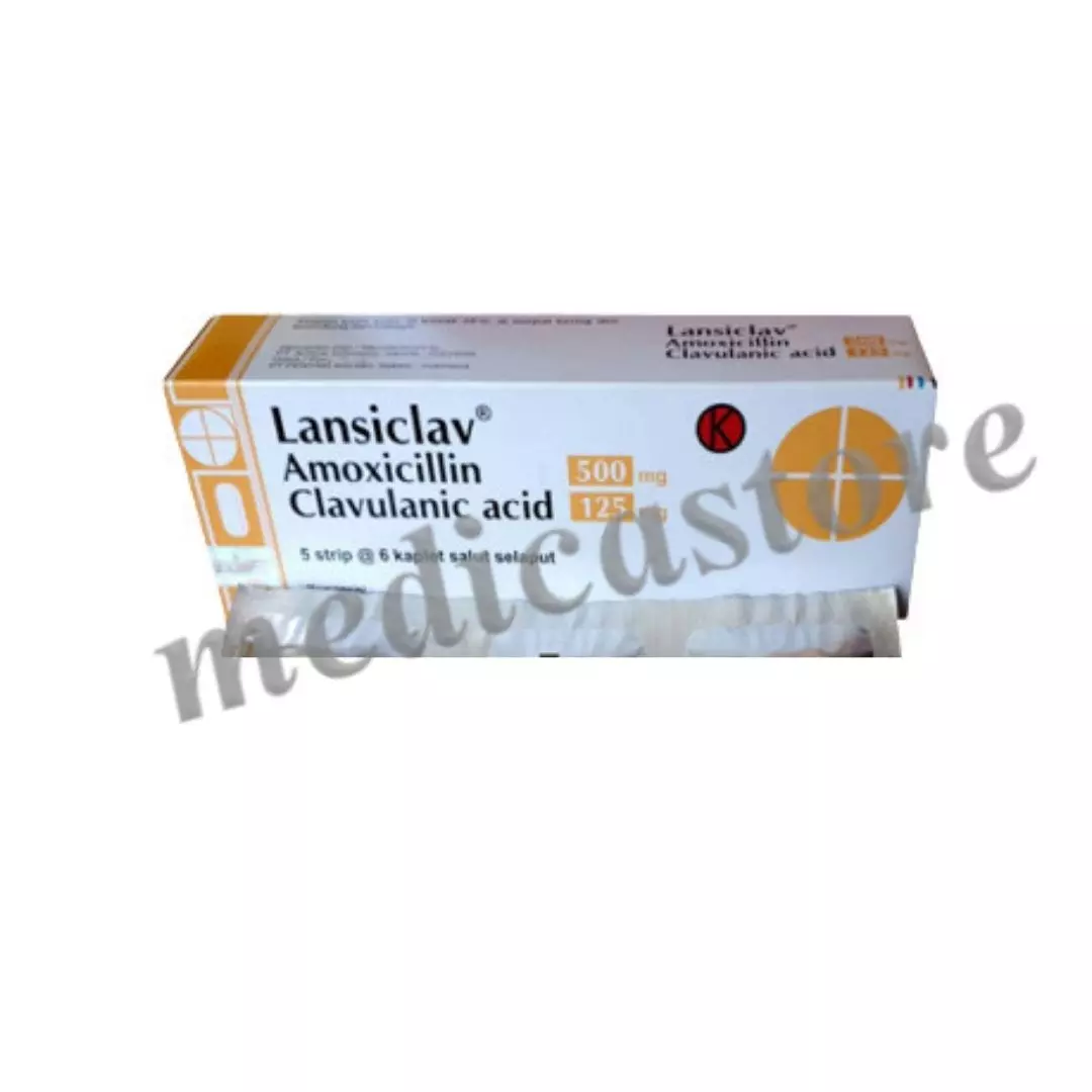 LANSICLAV KAPLET 500 MG