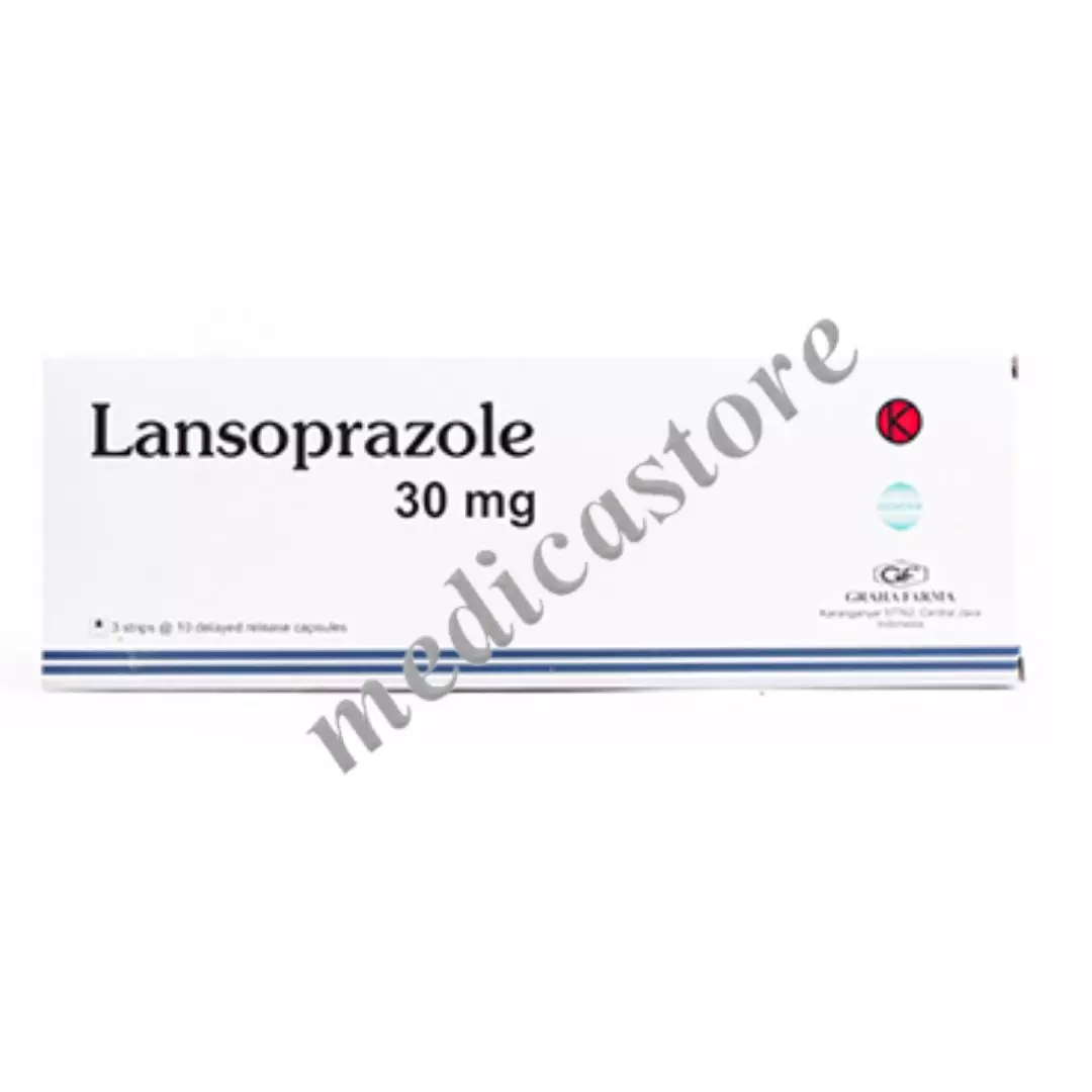 LANSOPRAZOLE KAPSUL LEPAS TUNDA 30 MG