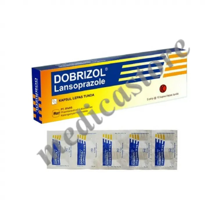 LANSOPRAZOLE KAPSUL LEPAS TUNDA 30 MG