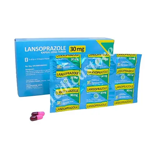 LANSOPRAZOLE KAPSUL LEPAS TUNDA 30 MG