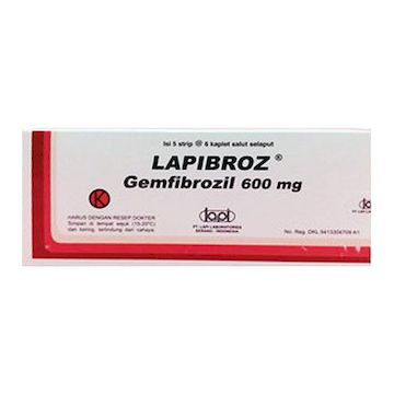 Lapibroz Caplet 600 MG 