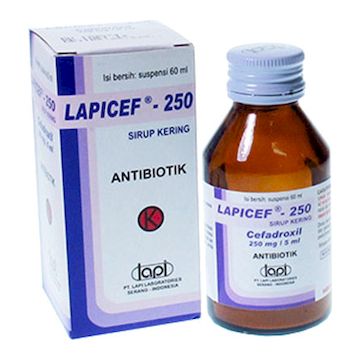 Lapicef Dry Syrup 250 MG / 5 ML 60 ML