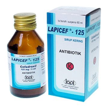 Lapicef Syrup 125 MG