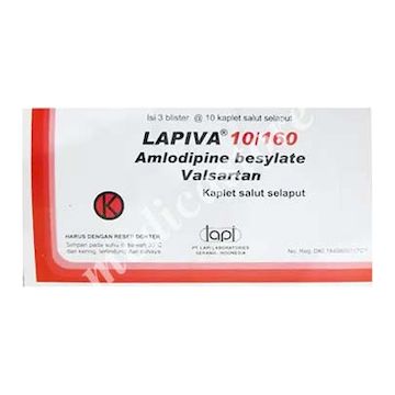 Lapiva 10 Mg/160 MG Kaplet