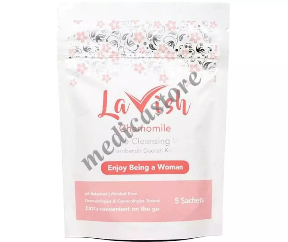 LAVISH FEMININE CLEANSING WIPES 5's