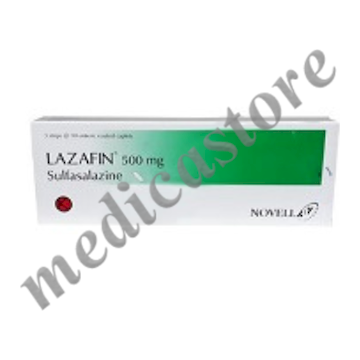 Lazafin Kaplet Salut Enterik 500mg 30's