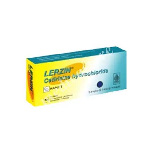 LERZIN KAPSUL 10 MG 50'S