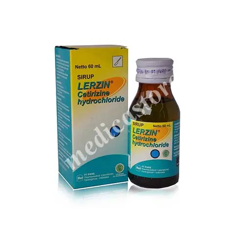 LERZIN SYRUP 5 MG/5 ML 60 ML