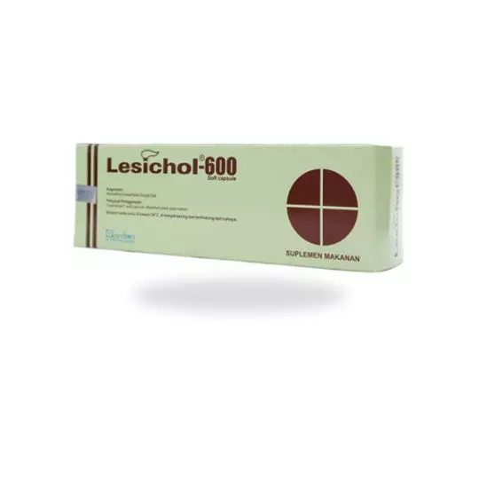 LESICHOL 600 SOFT CAPSULE 