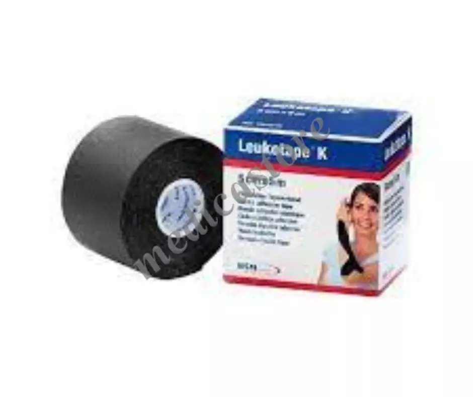 LEUKOTAPE K 5CMX5M BLACK